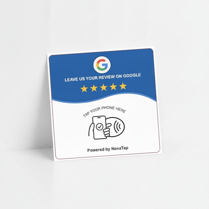 NovaTap Google Review NFC Card